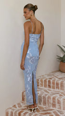 Alara Maxi Dress - Blue